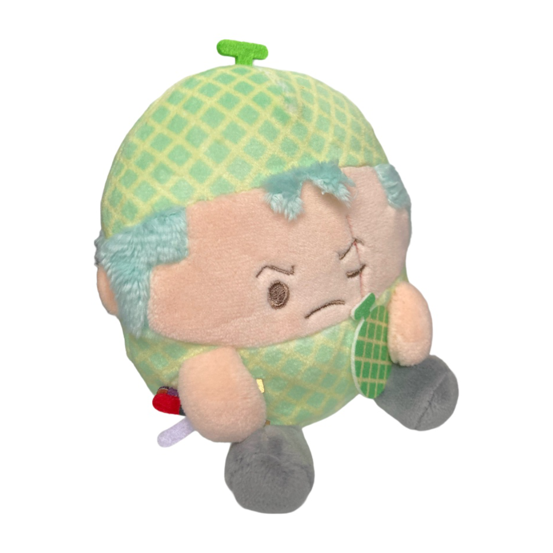 ©ONEPIECE - Fruit Collection - (Melon) Zoro 5 Inch Plush