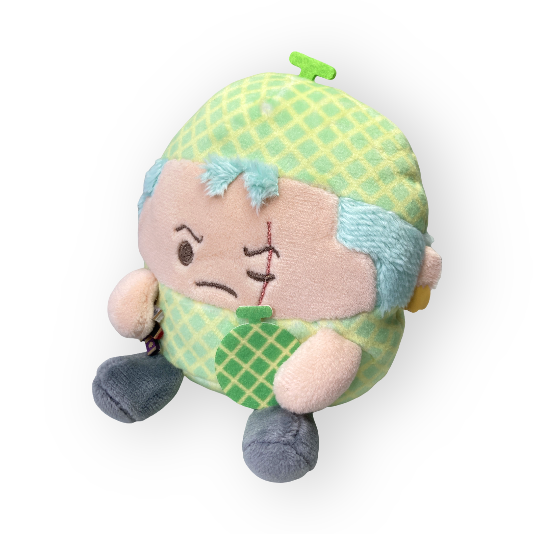 ©ONEPIECE - Fruit Collection - (Melon) Zoro 5 Inch Plush
