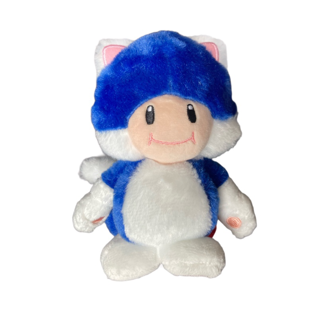 ©Nintendo SUPER MARIO™ - Cat - Toad 6 Inch Plush