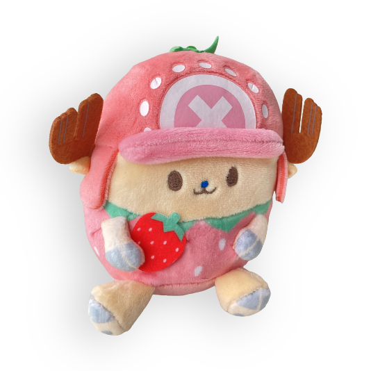 ©ONEPIECE - Fruit Collection - (Strawberry) Chopper 4.5 Inch Plush