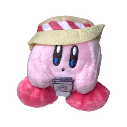 ©Nintendo Kirby's Dream Land - Kirby with coffee 4 Inch Plush